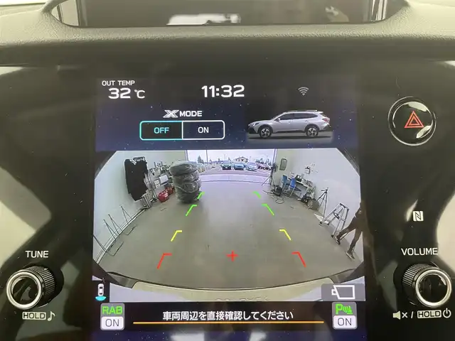 スバル アウトバック リミテッドEX 富山県 2022(令4)年 6.3万km ガンＭ 純正11.6型ナビ（AM/FM/USB/AUX/AppleCarplay/AndroidAuto/フルセグTV/Harman/kardonサウンド/アラウンドビューモニター/電動パノラマルーフ/社外AW付き冬タイヤ積込（2022年製残7mm）/アイサイトX搭載/プリクラッシュブレーキ/エマージェンシーレーンキープアシスト/アダプティブクルーズコントロール/オートマチックハイビーム/LEDヘッドライト/クリアランスソナー/ナッパーレザーシート/全席シートヒーター/ステアリングヒーター/電動リアゲート/ハンズフリーオープンパワーリアゲート/ドライブレコーダー/ETC/スマートキー×２/純正フロアマット/取扱説明書/保証書