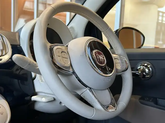 フィアット ５００ マーレブル 宮城県 2017(平29)年 1.6万km 青 限定車専用色：エピックブルー/ワンオーナー/ガラスルーフ/カロッツェリア製メモリナビ/フルセグTV/Bluetooth機能/バックカメラ/バックセンサー/ポルトローナ・フラウ製ブラウンレザーシート/純正15インチAW/キセノンヘッドライト/ETC車載器/キーレスキー