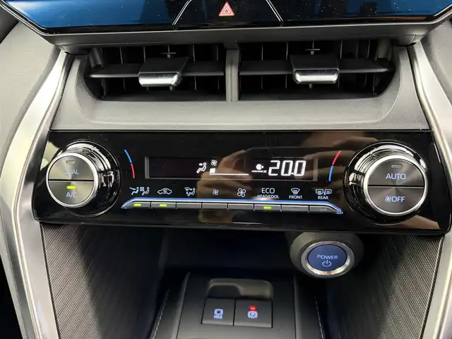 トヨタ ハリアー ハイブリッド G レザーパッケージ 愛知県 2022(令4)年 4.1万km ブラック トヨタセーフティ/純正ナビ/（Bluetooth/フルセグTV/USB入力/AM/FM）/バックカメラ/ETC/デジタルインナーミラー/ドラレコ/電動リアゲード/パワーシート/シートヒータ/クーラー/ステアリングヒーター/レザーシート/電子パーキング/オートホールド/純正18インチAW/純正LEDライト/ドアバイザー/電動格納ミラー/テレビキャンセラー/ステアリングリモコン/メモリシート/スマートキー