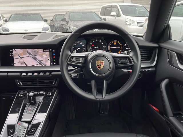 ポルシェ ポルシェ ９１１ カレラ 東京都 2024(令6)年 0.5万km ピュアホワイト 新車時保証書　整備記録簿/取扱説明書　/ブレーキアシスト/レーンキープアシスト/純正ナビ/社外フルセグTV/BT/USB/AppleCarplay/社外DVDプレイヤー/360度カメラ　ETC【2.0】/ドライブレコーダー【３６０度＋前後】/レザーシート/シートヒーター/フロント背もたれパワーシート/キーレスキー×２/LEDヘッドライト/オートライト/パドルシフト付皮巻きハンドル/純正19インチアルミ【フロント】/純正２０インチアルミ【リヤ】