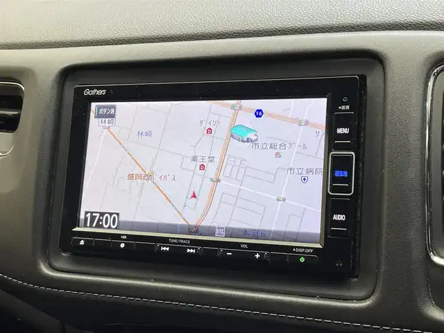 ホンダ ヴェゼル X ホンダセンシング 岩手県 2019(令1)年 7.2万km ミッドナイトブルービームM ４WD/クルーズコントロール/バックカメラ/レーンアシスト/衝突被害軽減システム/横滑り防止装置/アイドリングストップ/オートライト/フロントワイパーデアイサー/前席シートヒーター/ETC/チップアップリアシート/ステアリングスイッチ/純正ナビ/純正フロアマット/純正LEDヘッドライト/社外１７インチアルミホイール/スマートキー・プッシュスタート