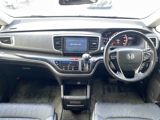 ホンダ オデッセイ アブソルート・Xホンダセンジング 京都府 2017(平29)年 6.6万km クリスタルブラックパール 純正８インチナビ　Ｂｌｕｅｔｏｏｔｈオーディオ　フルセグ　ＤＶＤ再生　バックカメラ　後席フリップダウンモニター　両側パワースライド　アダプティブクルーズコントロール　ＬＥＤヘッドライト　全方位ドラレコ