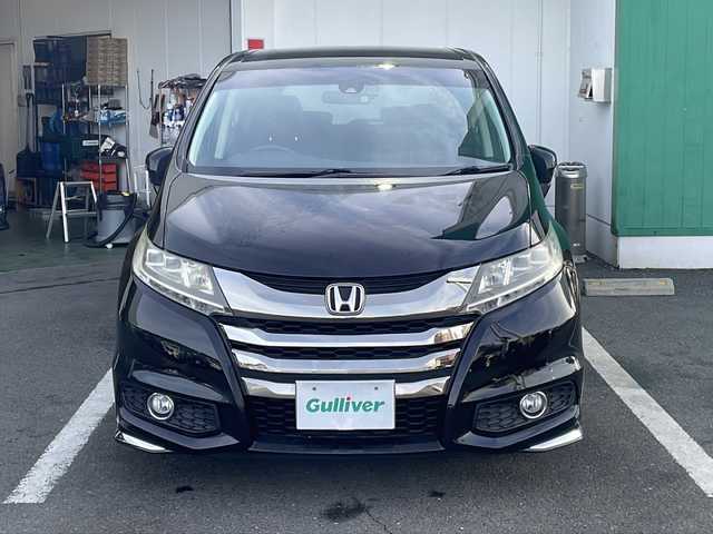 ホンダ オデッセイ アブソルート・Xホンダセンジング 京都府 2017(平29)年 6.6万km クリスタルブラックパール 純正８インチナビ　Ｂｌｕｅｔｏｏｔｈオーディオ　フルセグ　ＤＶＤ再生　バックカメラ　後席フリップダウンモニター　両側パワースライド　アダプティブクルーズコントロール　ＬＥＤヘッドライト　全方位ドラレコ