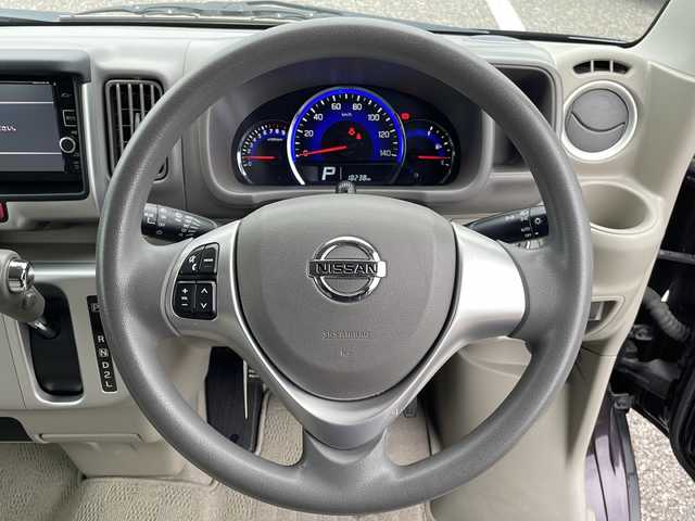 日産 ＮＶ１００クリッパー リオ G 島根県 2016(平28)年 1.9万km ムーンライトバイオレット 純正7インチナビ/CD/DVD/フルセグTV/両側パワースライドドア/左オートステップ/オートライト/フォグライト/電動格納ミラー/ドライブレコーダー/バックカメラ/ETC