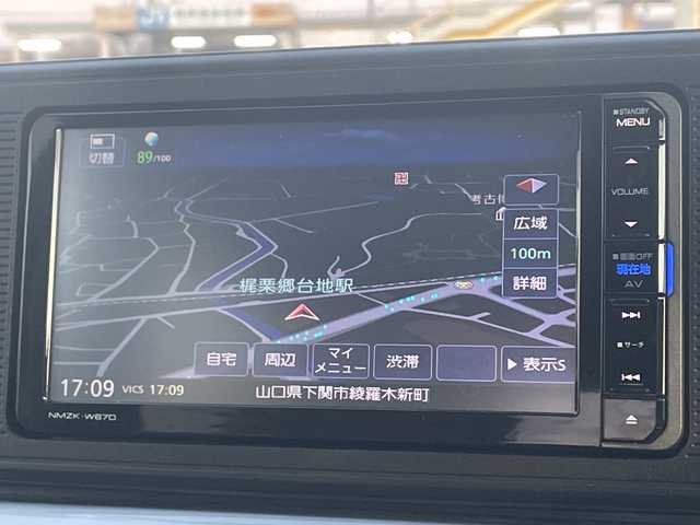 ダイハツ キャスト スタイル X SAⅡ 山口県 2017(平29)年 5.7万km パールホワイトⅢ 純正ナビ　/　・フルセグＴＶ　/　・Ｂｌｕｅｔｏｏｔｈ　/　・ＣＤ　/　・ＵＳＢ　/ＡＡＣ　/純正フロアマット　/オートライト　/フォグランプ　/アイドリングストップ　/エンジンスタートボタン　/パワステ　/パワーウィンドウ　/スペアキー１本