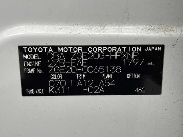 トヨタ ウィッシュ 1．8X 栃木県 2010(平22)年 10.7万km ホワイトパールクリスタルシャイン 社外ナビ/　ワンセグ/CD/DVD/SD/AUX/ETC/パワーウインドウ/パワーステアリング/オートエアコン/カーテンエアバッグ/ISOFIX/ABS/純正フロアマット/純正ドアバイザー/電動格納ミラー/パワーステアリング/横滑り防止防止装置