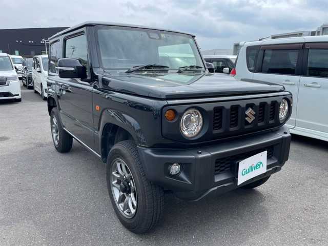 スズキ ジムニー XC 茨城県 2022(令4)年 2.6万km ブルーイッシュブラックパール3 社外ディスプレイオーディオ/クルーズコントロール/デジタルインナーミラー式ドラレコ/純正16インチアルミホイール/レーンアシスト/横滑り防止装置/衝突軽減ブレーキ/ステアリングリモコン/ダウンヒルアシストコントロール/ETC