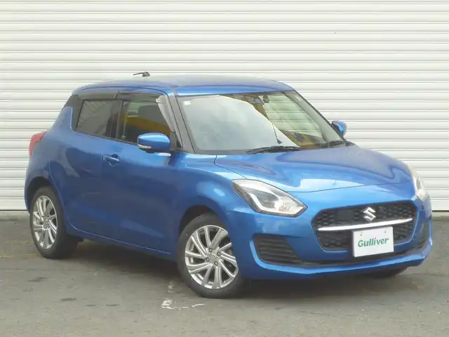 スズキ スイフト XG 和歌山県 2020(令2)年 3.7万km スピーディーブルーM 純正７インチSDナビ（CN-RZ765W)/  BT/TV/CD/DVD/USB/SUZUKIセーフティーサポート/・デュアルセンサーブレーキサポート/・車線逸脱抑制機能/・ハイビームアシスト/・アダプティブクルーズコントロール/ETCビルトイン/横滑り防止装置/USB入力端子/運転席シートヒーター/コーナーセンサー/全周囲カメラ/オートライト/純正アルミホイール/純正フロアマット/スペアキーx1/取扱説明書/保証書