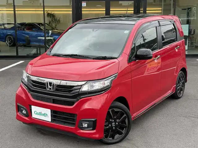 ホンダ Ｎ ＷＧＮ カスタムGターボ SS 2トーンカラースタイルP 栃木県 2017(平29)年 1.8万km ミラノレッド 後期型/ターボ車/ツートンカラー/あんしんパッケージ/KENWOODナビ/DVD再生機能/Bluetoothオーディオ/ステアリングリモコン/バックカメラ/クルーズコントロール/オートリトラミラー/USB入力端子×2/パドルシフト/ビルトインETC/CTBA/専用ハーフレザーシート/HIDヘッドライト/LEDフォグランプ/スマートキー×2/純正フロアマット/純正15インチAW