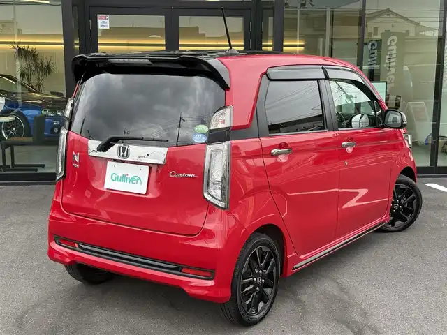 ホンダ Ｎ ＷＧＮ カスタムGターボ SS 2トーンカラースタイルP 栃木県 2017(平29)年 1.8万km ミラノレッド 後期型/ターボ車/ツートンカラー/あんしんパッケージ/KENWOODナビ/DVD再生機能/Bluetoothオーディオ/ステアリングリモコン/バックカメラ/クルーズコントロール/オートリトラミラー/USB入力端子×2/パドルシフト/ビルトインETC/CTBA/専用ハーフレザーシート/HIDヘッドライト/LEDフォグランプ/スマートキー×2/純正フロアマット/純正15インチAW