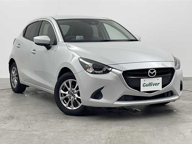 マツダ デミオ 13S ノーブルクリムゾン 三重県 2018(平30)年 2.2万km セラミックM 純正ナビ/バックカメラ/ヘッドアップディスプレイ/ETC/衝突軽減ブレーキ/車線逸脱システム/オートハイビーム/シートヒーター/ブラインドスポットモニター/コーナーセンサー/スマートキー×２