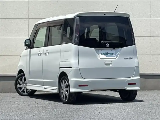 スズキ パレット ＳＷ XS 茨城県 2011(平23)年 9.9万km パールホワイト フォグ/フルセグ/外ナビ　AVN669HD/純アルミ/純マット/オートライト