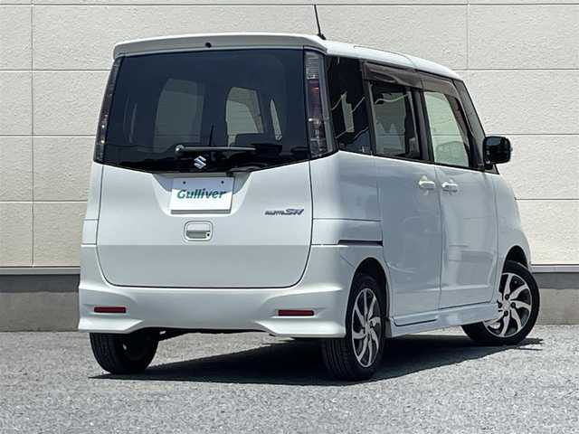 スズキ パレット ＳＷ XS 茨城県 2011(平23)年 9.9万km パールホワイト フォグ/フルセグ/外ナビ　AVN669HD/純アルミ/純マット/オートライト
