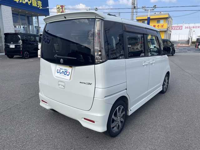 スズキ パレット ＳＷ XS 和歌山県 2011(平23)年 9.9万km パールホワイト (株)IDOMが運営する【じしゃロン和歌山店】の自社ローン専用車両になります。こちらは現金またはオートローンご利用時の価格です。自社ローンご希望の方は別途その旨お申付け下さい/フルセグ/外ナビ　AVN669HD/純アルミ/純マット/オートライト/片側パワースライドドア