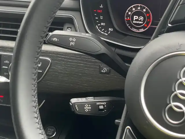 アウディ Ａ５ SB 40TFSIスポーツ 山梨県 2020(令2)年 4万km グレイシアホワイトメタリック 純正HDDナビ/（CD/DVD/SD/AUX/USB/BT/フルセグTV）/全周囲カメラ/アダプティブクルーズコントロール/エフィシエンシアシスト/Audiプレセンス/Audiサイドアシスト/Audiアクティブレーンアシスト/黒革シート/前席パワーシート/前席シートヒーター/バーチャルコックピッド/マトリクスLEDヘッドライト/AUTOライト/オートハイビーム/ETC2.0/電動リアゲート/コーナーセンサー/プッシュスタート/スマートキー/取扱説明書/スペアキー