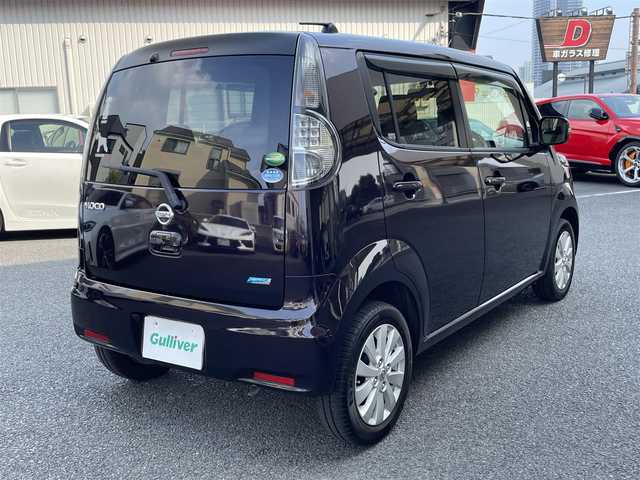 日産 モコ ドルチェX 神奈川県 2015(平27)年 3.9万km ミステリアスバイオレットパール 合皮シート/純正SDナビ・地デジTV/純正CD/SD/BT/USB再生/バックモニター/ETC/前後ドライブレコーダー/純正14インチAW/HIDライト/ウインカーミラー/プッシュスタート/スマートキー×2/アイドリングストップ/ステアリングスイッチ