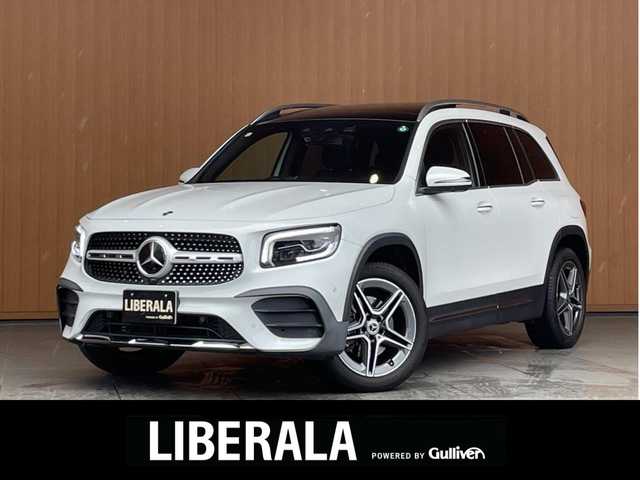 メルセデス・ベンツ ＧＬＢ２００ｄ AMGライン 愛知県 2020(令2)年 1.4万km デジタルホワイト パノラミックスライディングルーフ/純正ナビ/フルセグTV/360度カメラ/レーダーセーフティパッケージ/ACC/ブラインドスポット/アンビエントライト/黒ハーフレザー/シートヒーター/パワーバックドア/純正19インチアルミ