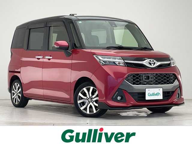 トヨタ タンク カスタムG－T 愛知県 2018(平30)年 3.8万km ブラックマイカ/マゼンダベリーメタリック SDナビ/フルセグ/バックカメラ/両側パワースライドドア/衝突軽減システム/クルーズコントロール/ETC/スマートキー/プッシュスタート/LEDヘッドライト