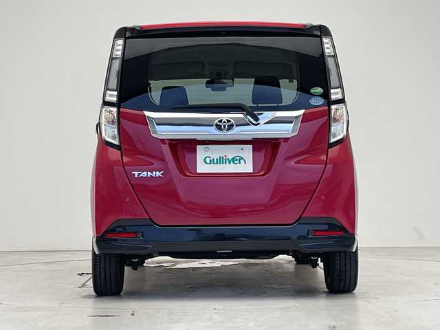 トヨタ タンク カスタムG－T 愛知県 2018(平30)年 3.8万km ブラックマイカ/マゼンダベリーメタリック SDナビ/フルセグ/バックカメラ/両側パワースライドドア/衝突軽減システム/クルーズコントロール/ETC/スマートキー/プッシュスタート/LEDヘッドライト