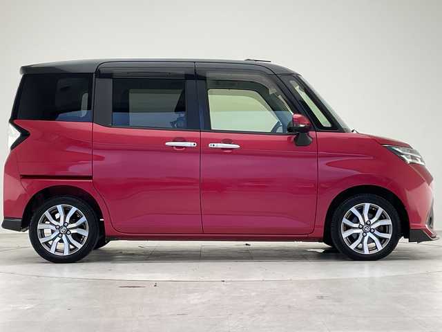 トヨタ タンク カスタムG－T 愛知県 2018(平30)年 3.8万km ブラックマイカ/マゼンダベリーメタリック SDナビ/フルセグ/バックカメラ/両側パワースライドドア/衝突軽減システム/クルーズコントロール/ETC/スマートキー/プッシュスタート/LEDヘッドライト