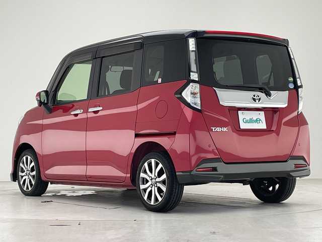 トヨタ タンク カスタムG－T 愛知県 2018(平30)年 3.8万km ブラックマイカ/マゼンダベリーメタリック SDナビ/フルセグ/バックカメラ/両側パワースライドドア/衝突軽減システム/クルーズコントロール/ETC/スマートキー/プッシュスタート/LEDヘッドライト