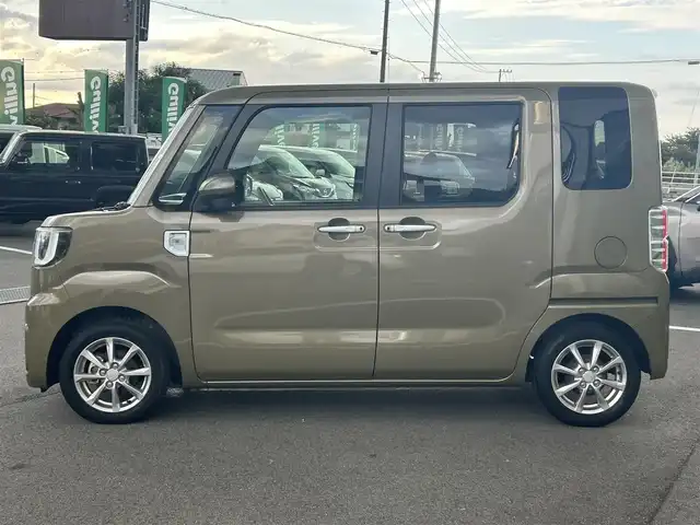 ダイハツ ウェイク L VS SAⅢ 愛媛県 2022(令4)年 1.9万km オフビートカーキM KENWOOD7型ナビ/全周囲カメラ/両側電動スライドドア/ドライブレコーダー/アイドリングストップ/LEDヘッドライト/リアソナー/車線逸脱防止装置/衝突被害軽減装置/電格ミラー/後席サンシェイド/ステアリングリモコン/ISOFIX/シガーソケット/現状サマー(純正AW)(155/65/R14)/BRIDGESTONE EcoPia EX20C/禁煙車