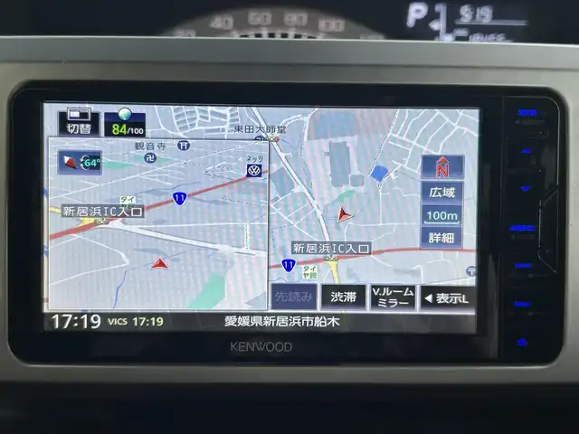 ダイハツ ウェイク L VS SAⅢ 愛媛県 2022(令4)年 1.9万km オフビートカーキM KENWOOD7型ナビ/全周囲カメラ/両側電動スライドドア/ドライブレコーダー/アイドリングストップ/LEDヘッドライト/リアソナー/車線逸脱防止装置/衝突被害軽減装置/電格ミラー/後席サンシェイド/ステアリングリモコン/ISOFIX/シガーソケット/現状サマー(純正AW)(155/65/R14)/BRIDGESTONE EcoPia EX20C/禁煙車