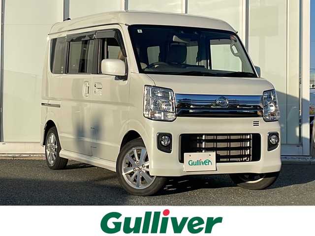 日産 ＮＶ１００クリッパー リオ E 福岡県 2022(令4)年 5.3万km スノーパールホワイト フローティングディスプレイオーディオ/（AM/FM/BT/USB）/コーナーセンサー/衝突軽減ブレーキ/車線逸脱警報/ETC/バックカメラ/前後ドライブレコーダー/D席シートヒーター/片側パワースライドドア/純正14インチアルミホイール/オートライト/フォグランプ/ステアリングスイッチ/フロアマット/横滑り防止装置/プッシュスタート/スマートキー/アイドリングストップ/電動格納ミラー/Wエアバッグ