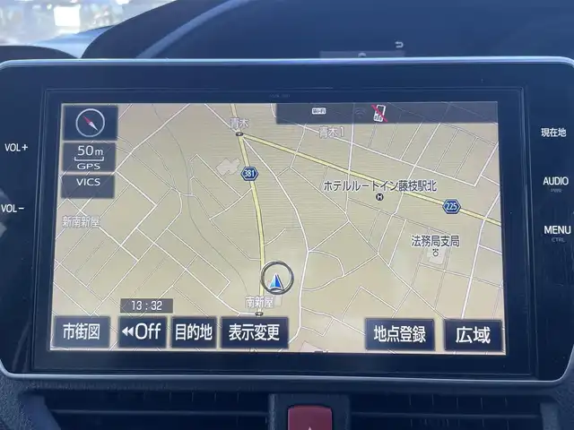 トヨタ ノア Si 静岡県 2017(平29)年 5.3万km ブラック 純正ナビ/　（Bluetooth/DVD/CD）/フルセグTV/バックカメラ/トヨタセーフティセンス/プリクラッシュセーフティ/クルーズコントロール/両側パワースライドドア/ビルトインETC2.0/社外前後ドライブレコーダー/プッシュスタート/スマートキー/純正フロアマット