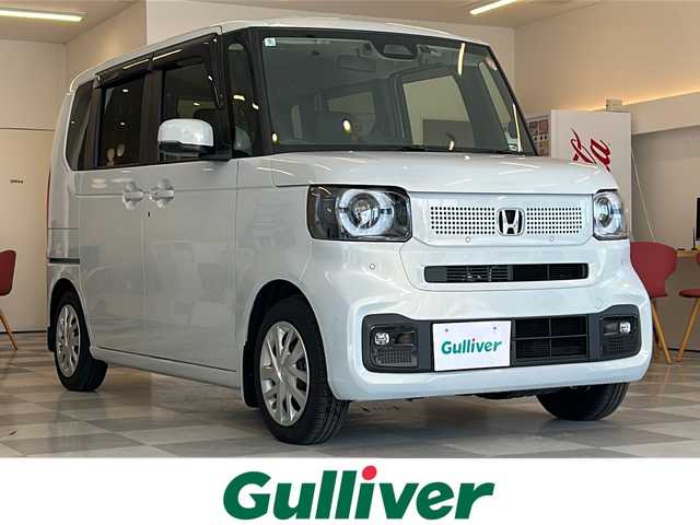 ホンダ Ｎ ＢＯＸ 岐阜県 2024(令6)年 1万km プレミアムサンライトホワイトパール Gathers純正9インチナビ/パワースライドドア/バックカメラ/フルセグテレビ/AppleCarPlay/AndroidAuto/Bluetooth/ACC/ETC/前後ドライブレコーダー/オートエアコン/プッシュスタート/スマートキー/チップアップシート/オートライト/LEDヘッドライト