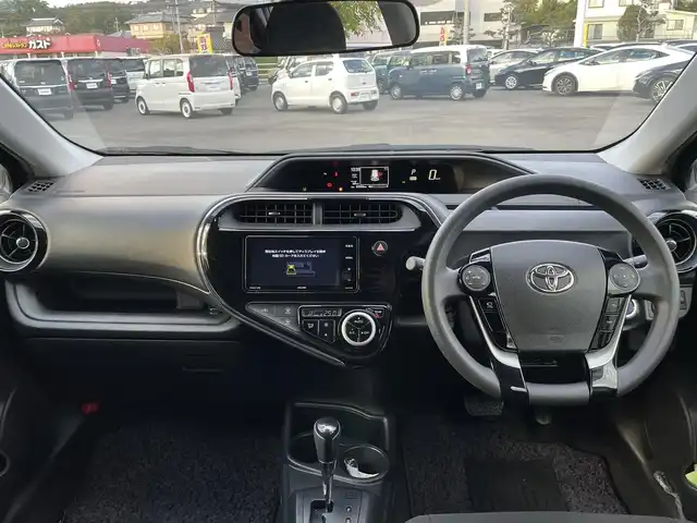 トヨタ アクア S スタイルブラック 岡山県 2021(令3)年 3.8万km ブラックマイカ メモリナビ/フルセグTV、CD、DVD、Bluetooth、AM、FM/スマートキー/ビルトインETC/オートライト/オートマチックハイビーム/プリクラッシュセーフティ/レーンディパーチャーアラート