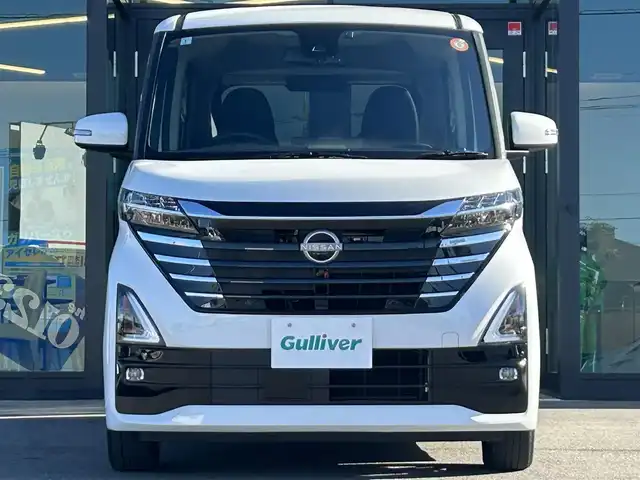 日産 ルークス ハイウェイスター X 愛媛県 2024(令6)年 1万km ホワイトパール carrozzeria7型ナビ/全周囲カメラ/片側電動スライドドア/左側ハンズフリースライド/クリアランスソナー/インテリジェントセーフティ/衝突被害軽減装置/車線逸脱防止装置/LEDヘッドライト/オートライト/オートマチックハイビーム/リアサーキュレーター/アイドリングストップ/電格ミラー/後席サンシェイド/ステアリングリモコン/現状サマー(純正AW)(155/65/R14)/BRIDGESTONE EcoPia/禁煙車