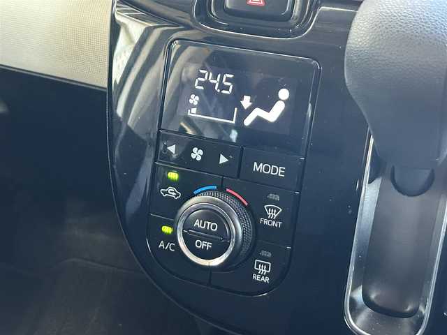 ダイハツ ムーヴ キャンバス G ブラックインテリア リミテッド SAⅢ 静岡県 2019(平31)年 4.2万km パールホワイトⅢ/ライトローズマイカメタリックⅡ 2トーン スマートアシストIII/・衝突回避支援ブレーキ機能/・衝突警報機能/・誤発進抑制機能(前方＋後方)/・車線逸脱警報機能/・先行車発進お知らせ機能/・オートハイビーム/純正8インチナビ/FM/AM/CD/DVD/Bluetooth/SD/両側パワースライドドア/フルセグTV/パノラマモニター/ETC/ドライブレコーダー/フロントガラス熱線/D席シートヒーター/LEDヘッドライト/オートライト