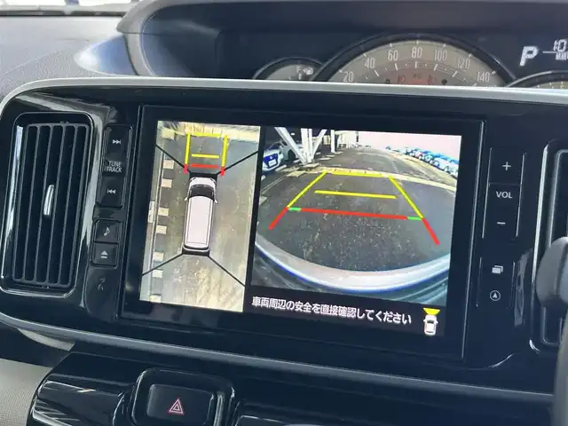 ダイハツ ムーヴ キャンバス G ブラックインテリア リミテッド SAⅢ 静岡県 2019(平31)年 4.2万km パールホワイトⅢ/ライトローズマイカメタリックⅡ 2トーン スマートアシストIII/・衝突回避支援ブレーキ機能/・衝突警報機能/・誤発進抑制機能(前方＋後方)/・車線逸脱警報機能/・先行車発進お知らせ機能/・オートハイビーム/純正8インチナビ/FM/AM/CD/DVD/Bluetooth/SD/両側パワースライドドア/フルセグTV/パノラマモニター/ETC/ドライブレコーダー/フロントガラス熱線/D席シートヒーター/LEDヘッドライト/オートライト