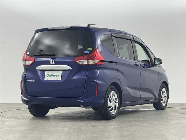 ホンダ フリード G ホンダセンシング 福島県 2017(平29)年 3.5万km コバルトブルーパール ホンダシング　/・CMBS/・ACC/・先行車発進告知/・路外逸脱抑制/・レーンアシスト/・標識認識機能/バックカメラ　/ドライブレコーダー　/ＥＴＣ　/両側パワースライドドア　/ＳＤナビゲーション　/【AM/FM/DVD/CD/Bluetooth/フルセグ】/プッシュスタート　/・スマートキー　/ステアリングスイッチ　/・革巻きステアリング　/・チルトステアリング　/ＬＥＤライト/横滑り防止装置/・アイドリングストップ/純正フロアマット/・ドアバイザー/電動格納ミラー