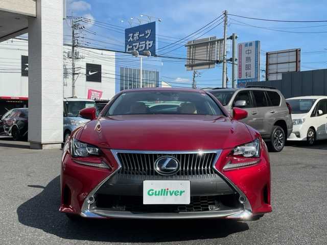 レクサス ＲＣ 350 バージョンL 埼玉県 2014(平26)年 6.3万km ラディアントレッドコントラストレイヤリング AIS検査済み/メーカー純正HDDナビゲーション/（CD/DVD/BT）/フルセグテレビ/バックカメラ/サンルーフ/ベージュレザーシート/プリクラッシュセーフティ/アダプティブクルーズコントロール/ブラインドスポットモニター/レーンキープアシスト/純正19インチアルミホイール/LEDヘッドライト/LEDフォグランプ/パドルシフト/パワーシート/エアーシート/シートヒーター/オートライト/オートハイビーム/オートリトラミラー/クリアランスソナー/プッシュスタート/スマートキー/新車保証書/取扱説明書