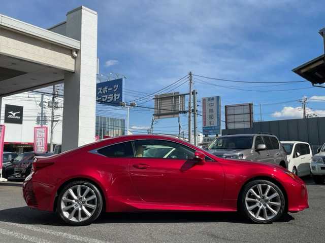 レクサス ＲＣ 350 バージョンL 埼玉県 2014(平26)年 6.3万km ラディアントレッドコントラストレイヤリング AIS検査済み/メーカー純正HDDナビゲーション/（CD/DVD/BT）/フルセグテレビ/バックカメラ/サンルーフ/ベージュレザーシート/プリクラッシュセーフティ/アダプティブクルーズコントロール/ブラインドスポットモニター/レーンキープアシスト/純正19インチアルミホイール/LEDヘッドライト/LEDフォグランプ/パドルシフト/パワーシート/エアーシート/シートヒーター/オートライト/オートハイビーム/オートリトラミラー/クリアランスソナー/プッシュスタート/スマートキー/新車保証書/取扱説明書