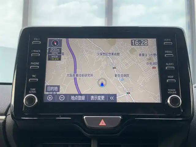 トヨタ ヤリス ハイブリッド Z 大阪府 2021(令3)年 3.4万km グレーマイカM/スーパーシルバーⅢM 純正８インチナビ/衝突軽減/ＢＳＭ/全方位モニター/前席シートヒーター/レーダークルーズコントロール/前後ドライブレコーダー/純正フロアマット/プッシュスタート/スマートキー/ＥＴＣ/ＬＥＤライト