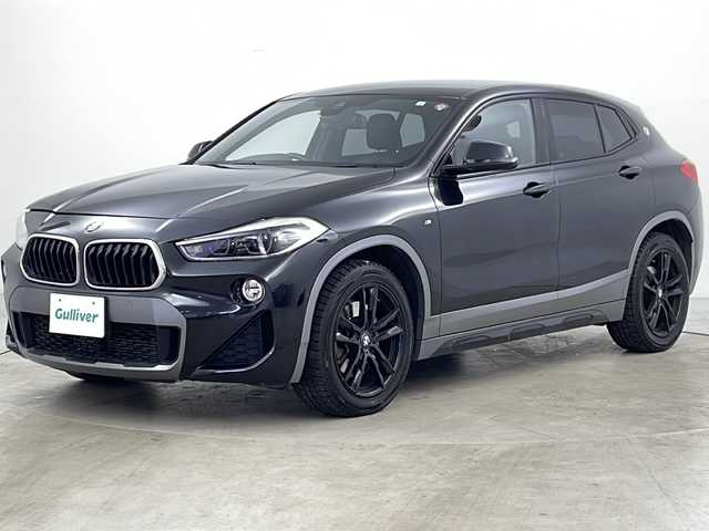 ＢＭＷ Ｘ２ xDrive20i MスポーツX 道央・札幌 2018(平30)年 7.1万km 黒 ・4WD/・寒冷地仕様/・純正ナビ/CD/DVD/USB/BT/・バックカメラ/・電動リアゲート/・レーダークルーズコントロール/・インテリジェントセーフティ/・衝突警告機能/・歩行者警告/・車線逸脱警告/・前席パワーシート/・前席シートヒーター/・運転席メモリーシート/・ステアリングスイッチ/・パドルシフト/・LEDヘッドライト/・LEDフォグランプ/・バックフォグ/・純正18インチAW/・純正20インチAW付夏タイヤ積載