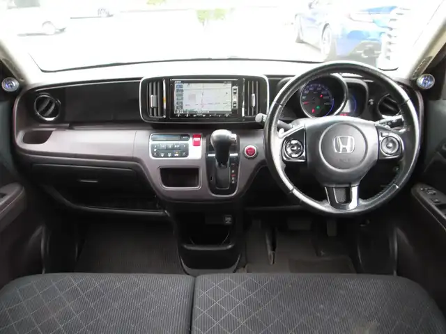 ホンダ Ｎ ＯＮＥ プレミアム ツアラー Lパッケージ 千葉県 2013(平25)年 10.7万km プレミアムイエローパールⅡ ツートンカラースタイル(黄×黒)/純正ナビ、ワンセグTV/バックカメラ/純正オーディオ【DVD/CD/SD】/HIDヘッドライト&ハロゲンフォグ/クルーズコントロール/パドルシフト付き革巻きステアリング/ナビ連動ステアリングスイッチ/社外ツィーター/ETC、スペアキー/取扱説明書/ナビ取扱説明書/整備記録簿(H26/R1/2/3/4/5)