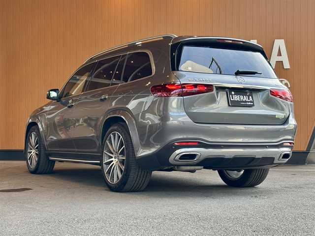 メルセデス・ベンツ Ｍ・ベンツ ＧＬＳ４５０ｄ 4マチック 宮城県 2024(令6)年 0.8万km セレナイトグレー AMGラインパッケージ/レーダーセーフティパッケージ/パノラミックスライディングルーフ/ヘッドアップディスプレイ/純正メモリナビ/フルセグTV/360°カメラシステム/AppleCarPlay/ブラックレザーシート/全席シートヒーター/D/N席シートベンチレーション/マルチビームLEDヘッドライト/オートマチックハイビーム/ステアリングヒーター/ステアリングスイッチ/パドルシフト/置くだけ充電器/社外デジタルインナーミラー/純正22インチAW/キーレスゴー/パワーバックドア
