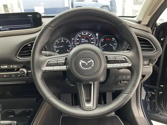 マツダ ＣＸ－３０ XD Lパッケージ 滋賀県 2021(令3)年 3.2万km ディープクリスタルブルーマイカ 禁煙車/純正ナビ（ＣＤ／ＤＶＤ／ＵＳＢ／ＨＤＭＩ／Ｂｌｕｅｔｏｏｔｈ／フルセグ）/全方位カメラ/ＢＯＳＥ/パワーバックドア/メモリーシート/シートヒーター/ステアリングヒーター/レーダークルコン/レーンキープアシスト/前後ドラレコ/オートハイビーム/ETC