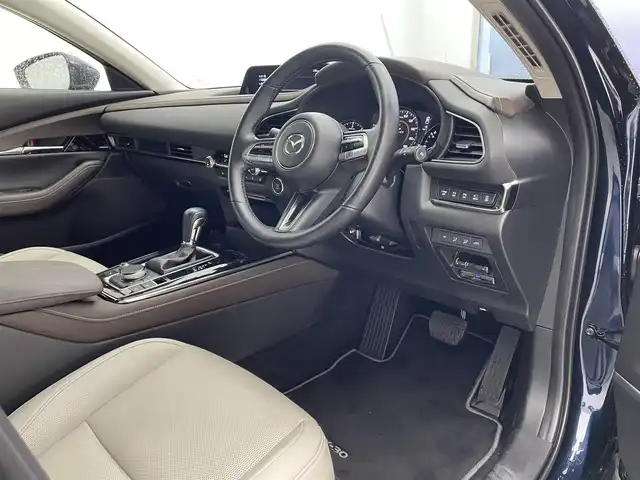 マツダ ＣＸ－３０ XD Lパッケージ 滋賀県 2021(令3)年 3.2万km ディープクリスタルブルーマイカ 禁煙車/純正ナビ（ＣＤ／ＤＶＤ／ＵＳＢ／ＨＤＭＩ／Ｂｌｕｅｔｏｏｔｈ／フルセグ）/全方位カメラ/ＢＯＳＥ/パワーバックドア/メモリーシート/シートヒーター/ステアリングヒーター/レーダークルコン/レーンキープアシスト/前後ドラレコ/オートハイビーム/ETC