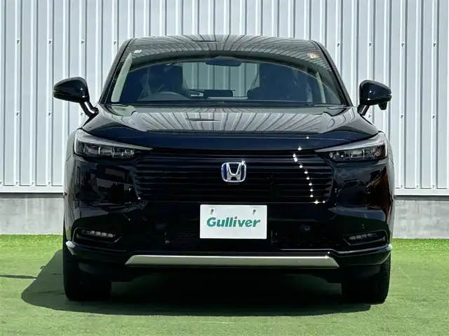 ホンダ ヴェゼル ハイブリッド e:HEV Z 香川県 2025(令7)年 0.1千km クリスタルブラックパール 登録時走行距離：3km/登録時未使用車　/ワイヤレス充電器　/純正ナビゲーション/→フルセグTV　/バックカメラ　/ＥＴＣ２．０　　/シートヒーター　/純正18インチＡＷ　/コーナーセンサー　/Ｗサイドエアバック　/カーテンエアバック　/スマートキー/スペアキー