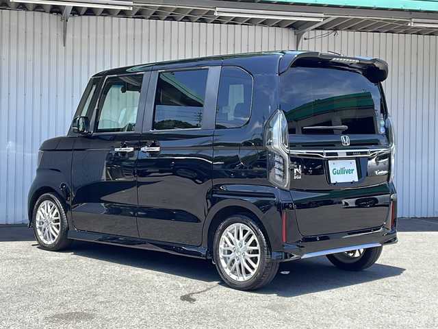 ホンダ Ｎ ＢＯＸ カスタム L ターボ 長野県 2021(令3)年 3.6万km クリスタルブラックパール ターボ/ホンダセンシング /ギャザーズ８インチメモリナビフルセグTV/バックカメラ/ETC/純正前後ドライブレコーダー/両側パワースライドドア/純正１６インチアルミ/クルーズコントロール/ハーフレザーシート/シートヒーター