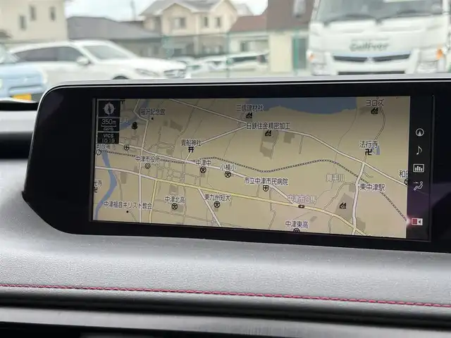 レクサス ＵＸ 250h Fスポーツ 大分県 2019(平31)年 6.6万km ホワイトノーヴァガラスフレーク ・純正10.3型ナビ/・パノラマビュー/・赤革シート/・三眼LEDヘッドライト/・ムーンルーフ/・ドライブレコーダー/・レーダークルーズコントロール/・前後コーナーセンサー/・パワーシート/・シートヒーター/・ブラインドスポットモニター/・ETC2.0/・ステアリングヒーター/・オートハイビーム