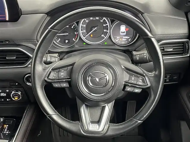 マツダ ＣＸ－８ XD Lパッケージ 道央・札幌 2018(平30)年 7.7万km チタニウムフラッシュマイカ ・４WD/・純正SDナビ/　BT/CD/DVD/USB/AUX/フルセグ/・ヘッドアップディスプレイ/・社外ETC/・純正前方ドライブレコーダー/・バックカメラ/・左サイドカメラ/・レーダークルーズコントロール/・スマートシティブレーキサポート/・レーンキープアシスト/・横滑り防止/・ブラインドスポットモニター/・ロードサインアシスト/・レザーシート/・前席シートヒーター/・セカンドシートシートヒーター/・ステアリングヒーター/・電動リアゲート/・前席パワーシート/・運転席シートメモリー/・純正フロアマット/・純正サマー19インチAW/・LEDヘッドライト/・オートライト/・オートマチックハイビーム/・プッシュスタート/・スマートキー/・スペアキー/・純正エンジンスターター/・取扱説明書/・保証書