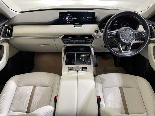 マツダ ＣＸ－６０ 25S エクスクルーシブモード 愛媛県 2023(令5)年 2万km プラチナクォーツメタリック １２．３型ナビ/フルセグ／Ｂｌｕｅｔｏｏｔｈ／ａｐｐｌｅｃａｒｐｌａｙ／ａｎｄｒｏｉｄａｕｔｏ/全方位カメラ/衝突軽減ブレーキ/レーダークルーズコントロール/電動リアゲート/前後ドライブレコーダー/前後コーナーセンサー/オートマチックハイビーム/DN席パワーシート/シートヒーター/レザーシート/ブラインドスポットモニター