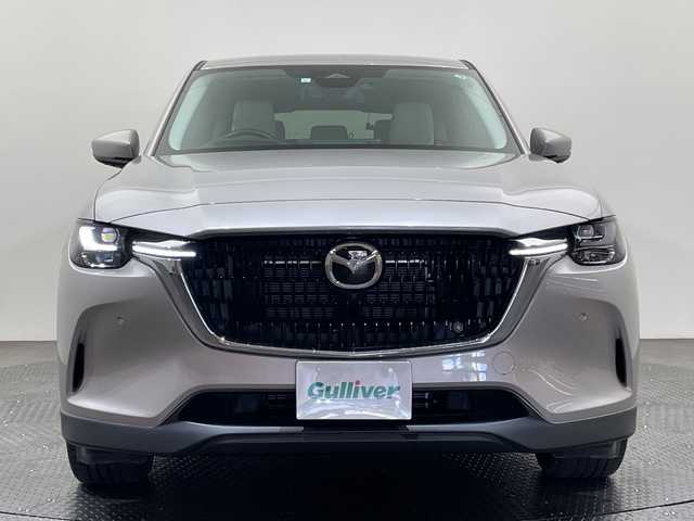 マツダ ＣＸ－６０ 25S エクスクルーシブモード 愛媛県 2023(令5)年 2万km プラチナクォーツメタリック １２．３型ナビ/フルセグ／Ｂｌｕｅｔｏｏｔｈ／ａｐｐｌｅｃａｒｐｌａｙ／ａｎｄｒｏｉｄａｕｔｏ/全方位カメラ/衝突軽減ブレーキ/レーダークルーズコントロール/電動リアゲート/前後ドライブレコーダー/前後コーナーセンサー/オートマチックハイビーム/DN席パワーシート/シートヒーター/レザーシート/ブラインドスポットモニター