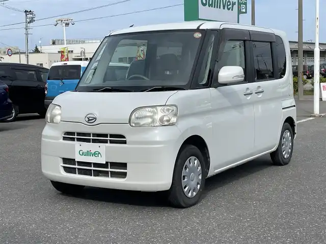 ダイハツ タント X 4WD セレクション 青森県 2010(平22)年 8.9万km パールホワイトⅢ ４WD/純正オーディオ（CD/AM/FM）/社外エンジンスターター/片側パワースライドドア/パワーウインドウ/電動格納ミラー/純正フロアマット/純正ドアバイザー
